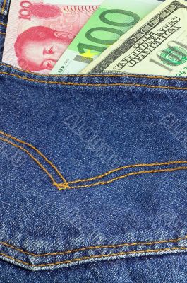 bluejeans and money