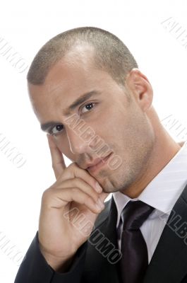 businessman making rational decision