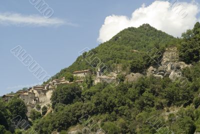 Favalanciata, small village along the Salaria road
