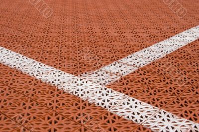 Tennis court cover