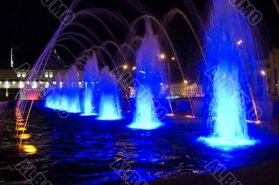 Lighted Fountain 2