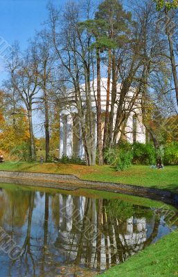 Rotunda and its reflection
