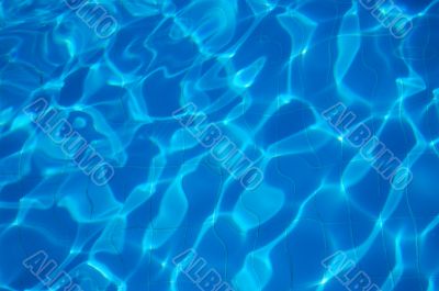 Blue water
