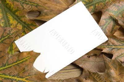 Autumn card
