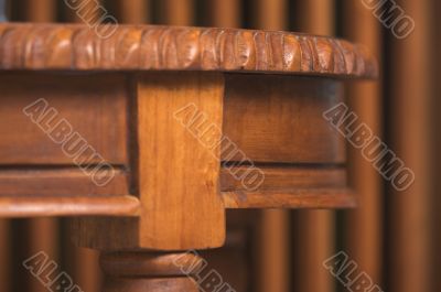 Wood Table Detail