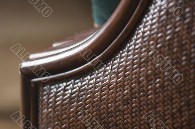 Abstract Rattan Weave Background