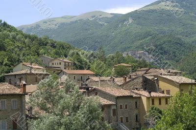 Old towns along the Salaria road