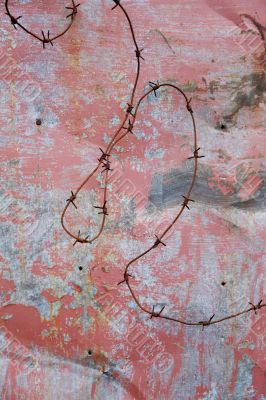 Barbed wire