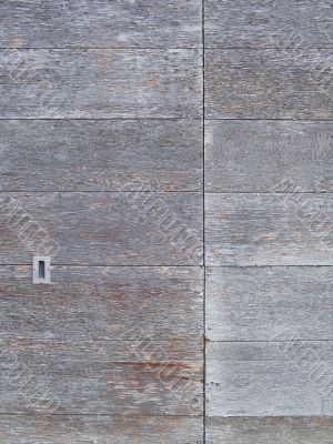 wooden door