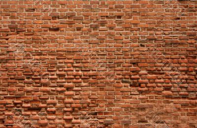 Ancient, a bricklaying of a wall