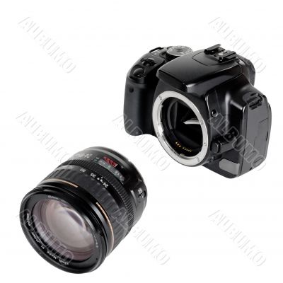 The camera and objective