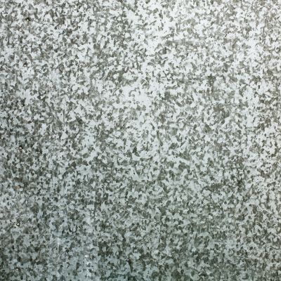 Surface of the zinced leaf