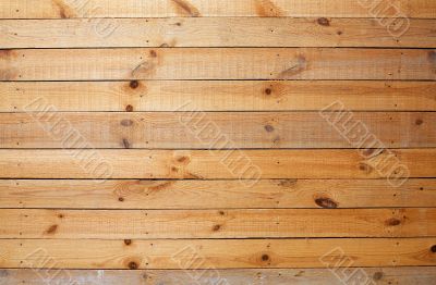 Yellow rough wooden wall