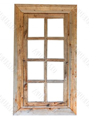 Wooden window
