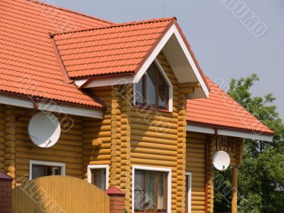 Wooden cottage