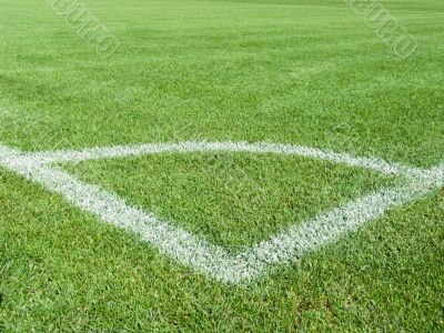 Field for game in football