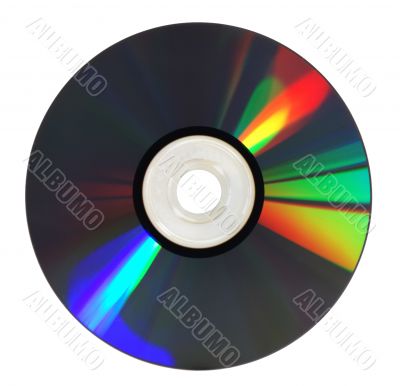 CD isolated on white background