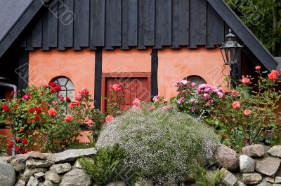 House in the nordic style, Bornholm, Denmark