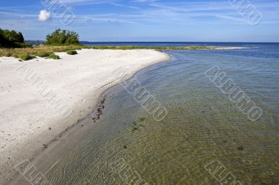 Snogebaek, beach Bornholm, Denmark