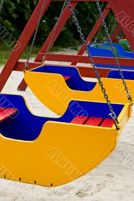 colored swing