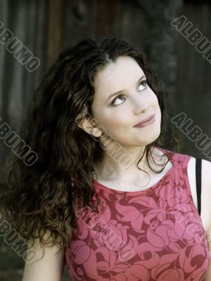 Beautiful young woman