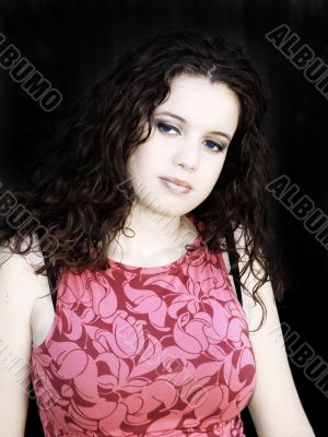Beautiful young woman