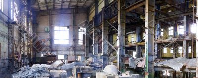 Ruins of the cement works