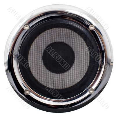 Speaker on a white background