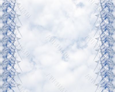 Beautiful blue background