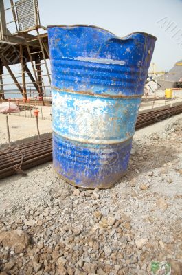 old barrel