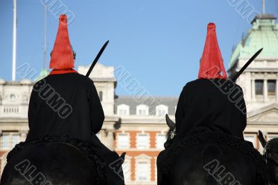 couple of riding guards