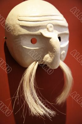 mustachioed mask