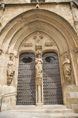 chinchilla church door