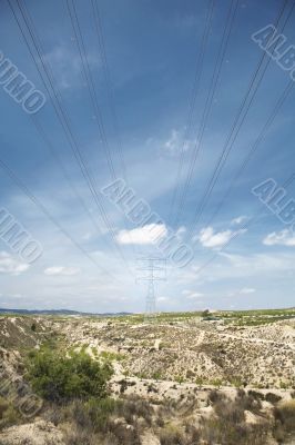 big electric tower