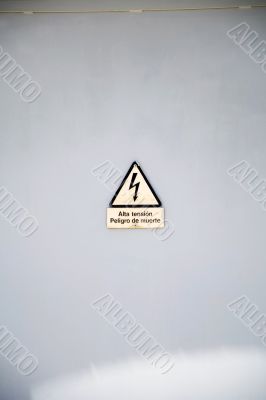 danger high tension