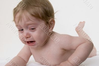 crying small child