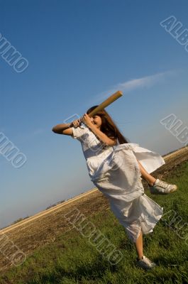 girl and baseball bat 4