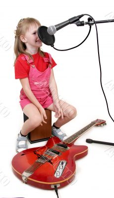 singing girl