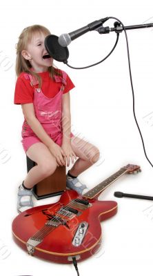 singing girl