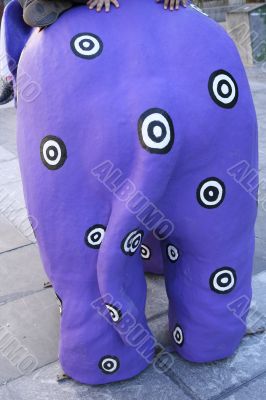 purple elephant