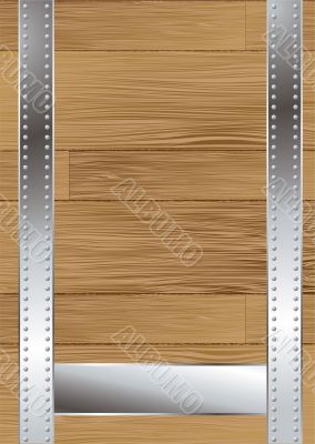 wood grain strap