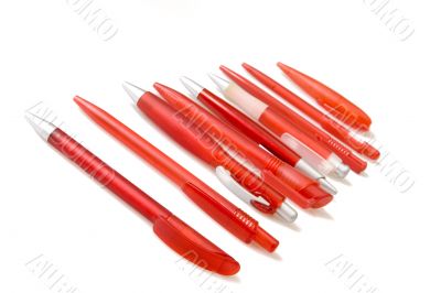 Red pens
