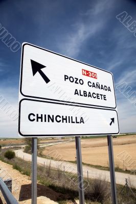 spanish sign vertical