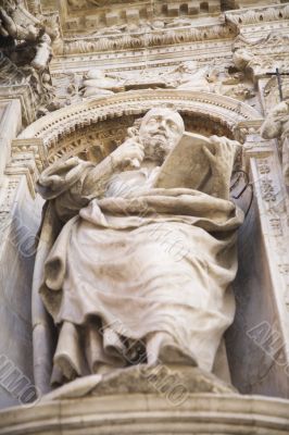 saint mary church detail