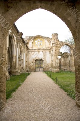 ruinous church