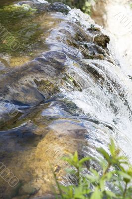 river falling
