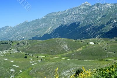 Landscape of Campo Imperatore