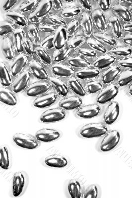 silver christmas decoration