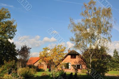 Traditional farm house