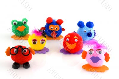 selfmade puppets